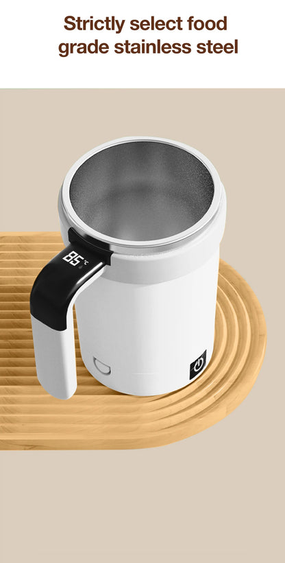 Detachable Self-Stirring Mug – Smart Magnetic Mixer Cup