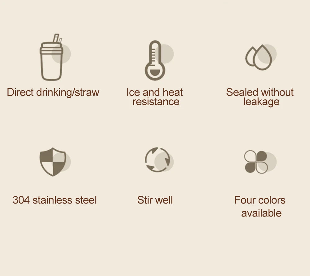 Detachable Self-Stirring Mug – Smart Magnetic Mixer Cup