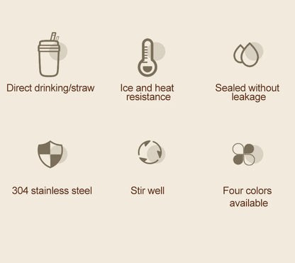 Detachable Self-Stirring Mug – Smart Magnetic Mixer Cup